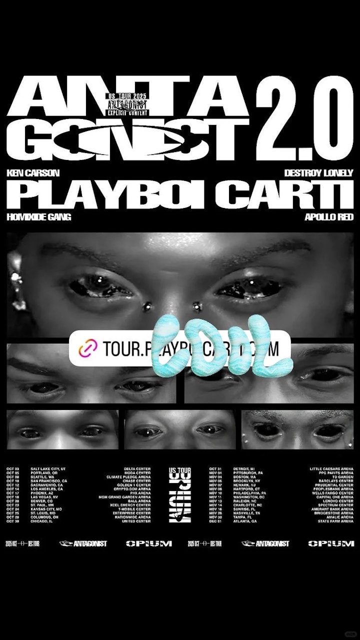 Playboi Carti美国巡演
