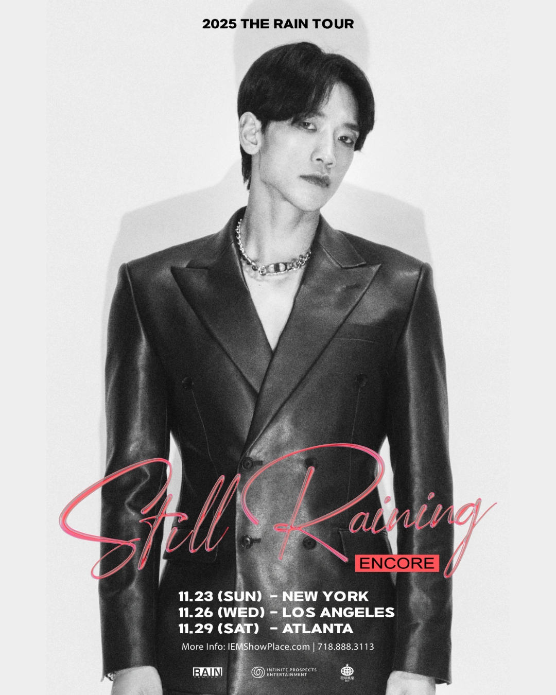 RAIN【STILL RAINING】2025美国巡演