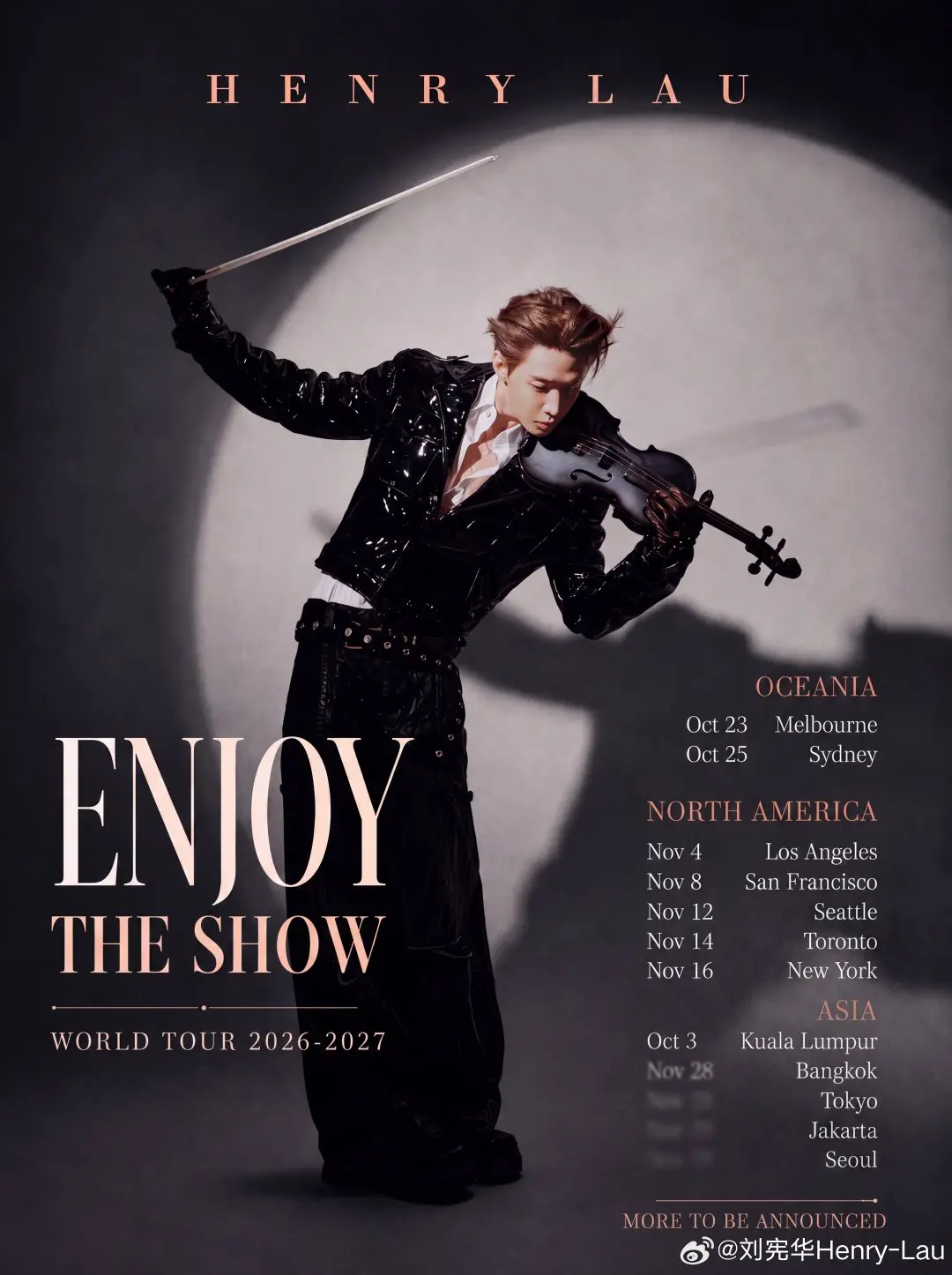 刘宪华「ENJOY THE SHOW 华丽宪场」美国巡演