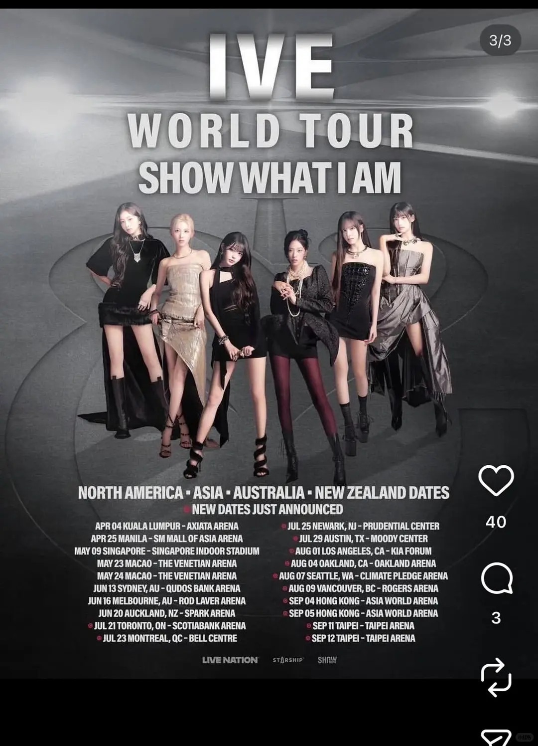 IVE 《SHOW WHAT I AM》 美国巡演